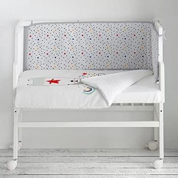 MINICUNA COLECHO + TEXTIL NORDIC BEAR