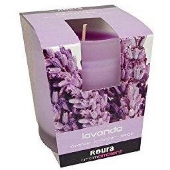 Vaso cristal aroma lavanda