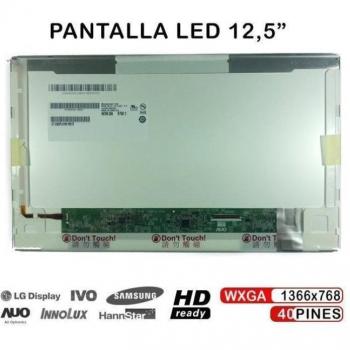 Pantalla Portátil LED 12.5 B125XW02