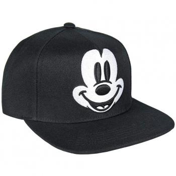 ARTESANIA CERDA Gorra Visera Plana Mickey Black, Niños, Negro, M