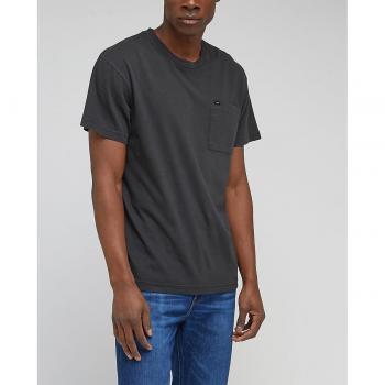 Camiseta de hombre Lee en color negro con diseño clásico y estilo atemporal