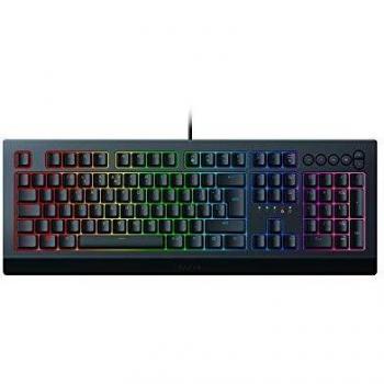 Razer Cynosa V2Teclado para juegos, Teclado Gaming de membrana, teclas multimedia, gestión de cables, totalmente programable, iluminación RGB Chroma, Teclado QWERTY Español