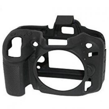 Easycover ECND7100 - Funda de Silicona para Nikon D7100, Color Negro