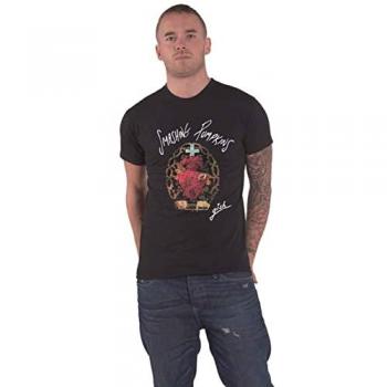 The Smashing Pumpkins Official Souvenir Band Logo T-Shirt - Black - Size L - 100% Cotton Jersey