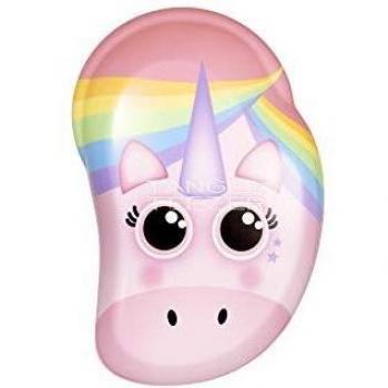 Tangle Teezer | The Original Mini Detangling Hairbrush for Wet & Dry Hair | Perfect for Kids & Travelling | Rainbow The Unicorn