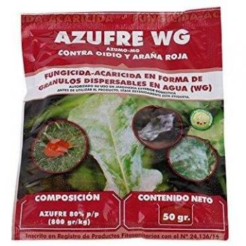 Azufre WG 50 gr - Fungicida Insecticida