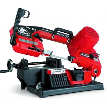 STAYER 1,5526 - Sierra de cinta 0,5 HP 45 m/min 22 Kg para corte de metales SN 1470