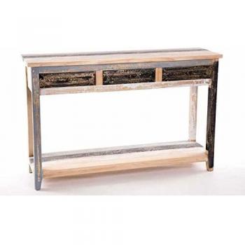 Consola, Madera Vintage, Multicolor, 140 x 40 90