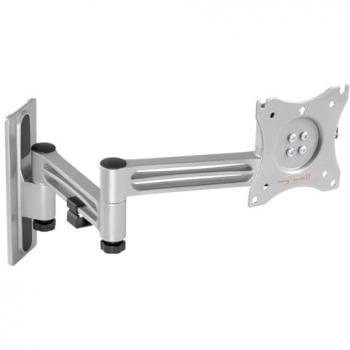 Soporte mural para TV MYW HC1-3L, 13''-32'', con nivel integrado, rotatable y tiltable, compatible VESA, para camper y caravanas