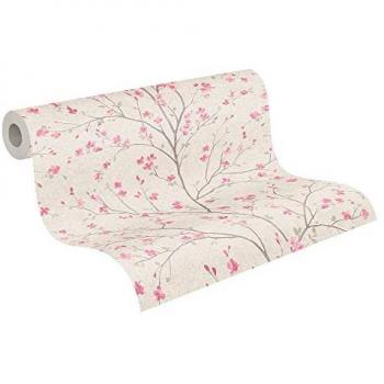 Papel pintado no tejido Historias Metropolitanas, Mio Tokio, floral-botánico, diseño de flores, 5.33 m²