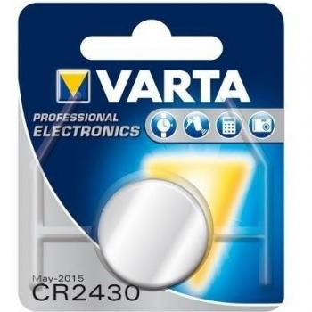 Pila de botón VARTA CR 2430 de litio 3.0 V/280 mAh