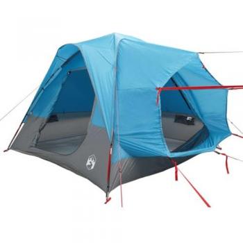 Tienda de campaña de coche impermeable azul para 4 personas