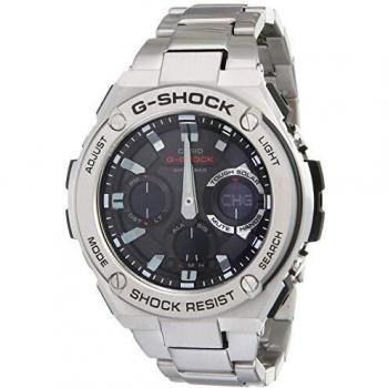 Casio G-Shock G-STEEL Solar Analog-Digital World Time Men's Wristwatch GST-S110-1A