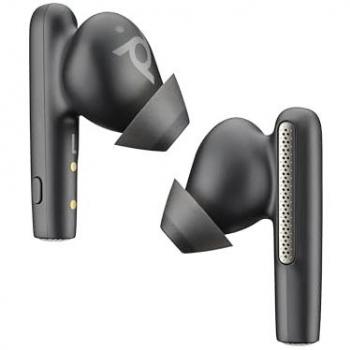 Auriculares Inalámbricos Bluetooth Poly Voyager Free 60 UC con Cancelación de Ruido Activa y Estuche de Carga Portátil
