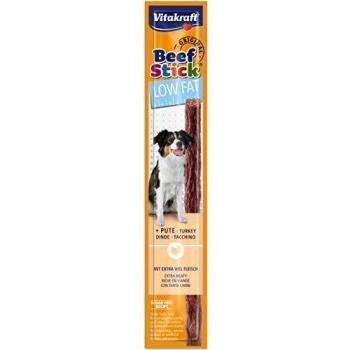 Vitakraft Beef Stick Low Fat para Perros - Snack de Ternera Bajo en Grasa