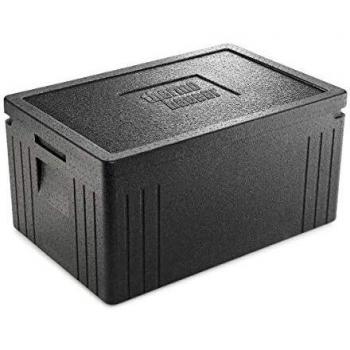 8300016708 EPP Termobox GN 1/1 Eco Line, Negro con tapa, 45 l