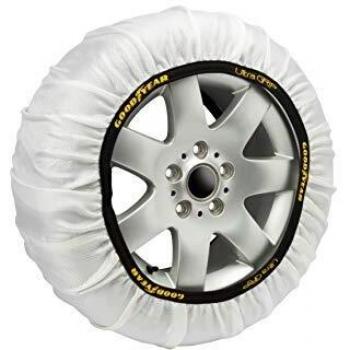 Goodyear GOD8010 1 Juego de 2 Cadenas Textiles de Nieve Ultra Grip Coche Talla S
