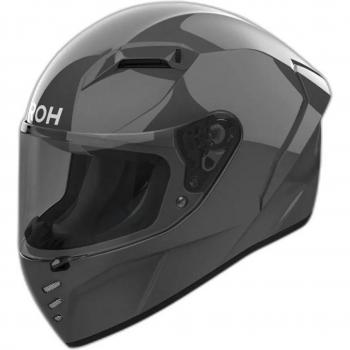 Airoh Casco Integral Connor Gris Oscuro - Casco integral, color gris oscuro, talla L