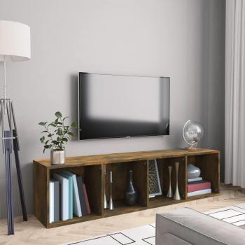 Mueble de TV Smoke Oak 143x30x36cm Madera multicapa