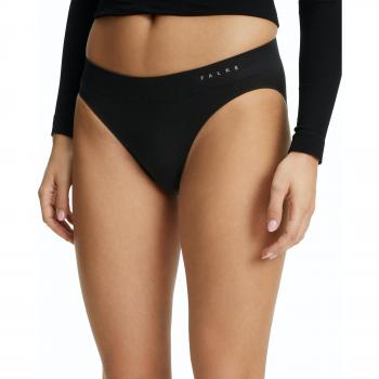 Falke Warm Calzoncillos Slip Femenino Negro