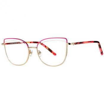 Prodesign Iris 5170 2012 Gafas Recetadas para Mujer Dorados con armazón dorado y lentes recetados de tamaño 52