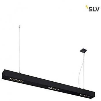 Luminaria LED Colgante Q-LINE PD 1m Negra 45W 4000K 2300lm