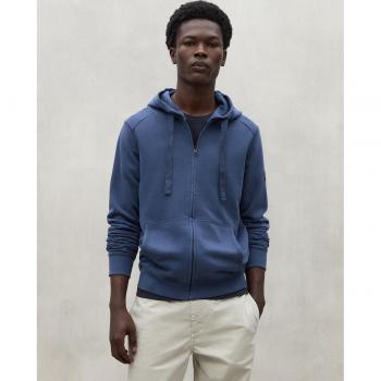 Ecoalf Blue Zip-through Sweater for Men, Size S