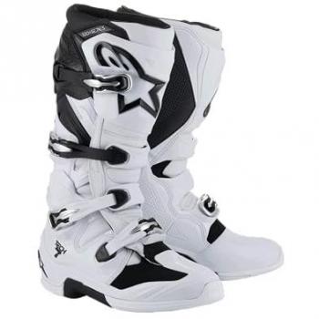 Alpinestars Tech 7 Motocross Boots - Black White Size 51