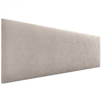 Cabecero Tapizado AQUALINE de Polipiel o Tela Beige, 160cm (Camas 150/160) - Dhome