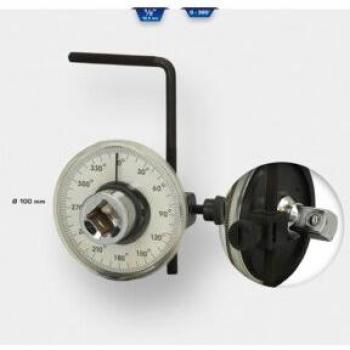 Goniómetro Brilliant Tools BT546001 con escala graduada, fabricado en acero inoxidable, precisión de medición alta, diseño ergonómico y fácil lectura