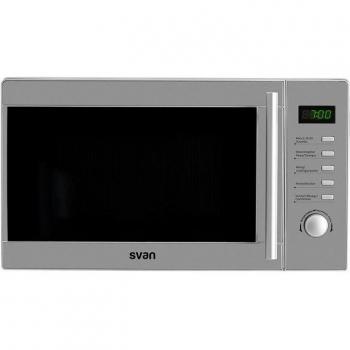 Microondas con grill Svan SMW2700DGX 700W 20L display LED inox