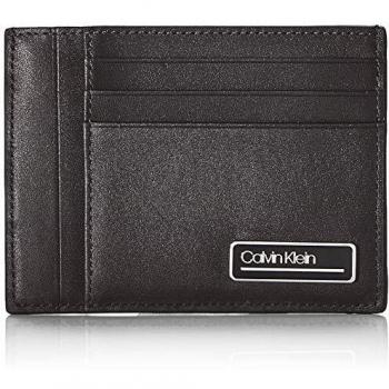 Calvin Klein - Primary L Id Cardholder, Carteras Hombre, Negro