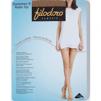 Filodoro Panty de verano 8 deniers mujer transparente C114744FC Summer 8 make-up