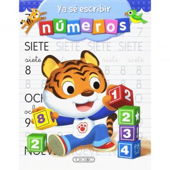 Ya sé escribir, números