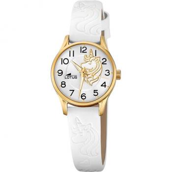 Reloj Infantil Lotus Junior Con Esfera Plateada 18574/F