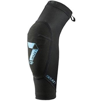7 Protection Transition-17 Coderas Ciclismo, Unisex Adulto, Negro, Talla-S