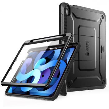Funda Supcase Unicorn Beetle Pro para iPad 10.9 (2022) con protector de pantalla incorporado - Negra