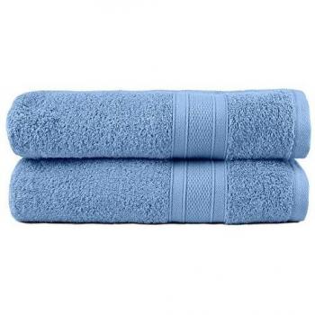 TRIDENT Juego Toallas de baño - Soft & Plush - 100% algodón, 500 gsm, 2 Pieza Juego Toallas de baño, súper Absorbente, Ultra Suave