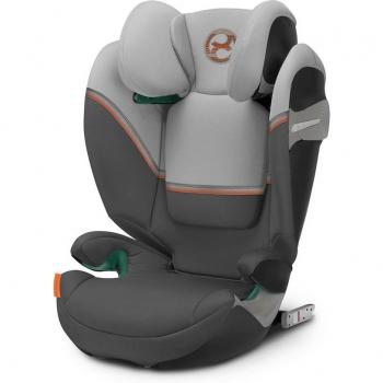 Cybex Solution S2 i-Fix - Silla de coche Grupo 2/3, con sistema de anclaje Isofix, reposacabezas ajustable en múltiples posiciones, protección lateral optimizada y reclinación del respaldo