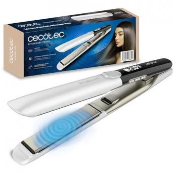 Plancha de Pelo Profesional RitualCare Twerk - 65W, Placas Vibrantes, Temperatura Ajustable, Queratina, Cable 360º, Pantalla LED y Bloqueo de Placas