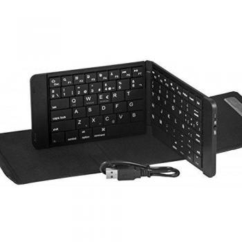 Silver HT 111933340199 - Teclado Plegable Doble para Tablet