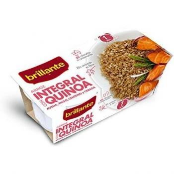 Brillante Arroz Integral y Quinoa, Doble Pack 2 x 125g
