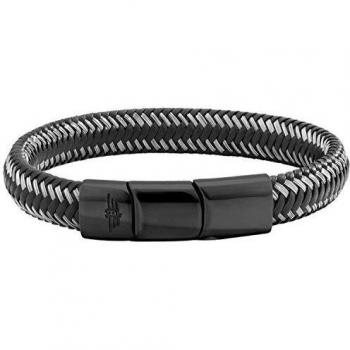Police Pulsera para Hombre Piel
