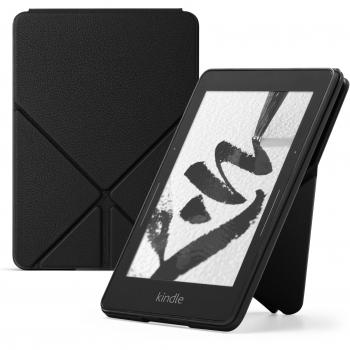 Amazon - Funda de cuero Origami para Kindle Voyage, Negro