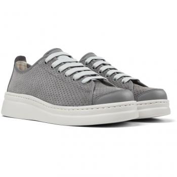 CAMPER Runner Women's Sneakers - Grey, Size 39 (8.5 US), Smooth Leather
