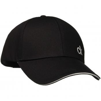 Calvin Klein Contrats Edge Cap Gorra de béisbol, Negro