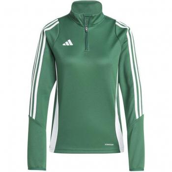 Camiseta de fútbol adidas Tiro24 mujer, sudadera con media cremallera Tiro24