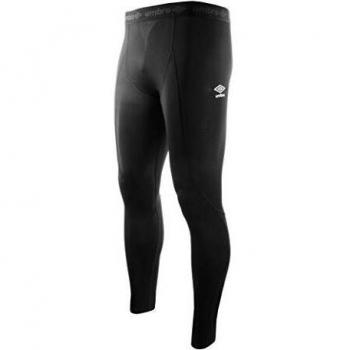 UMBRO Core Compression Tight Pantalones Largos, Hombre, Negro, 2XL