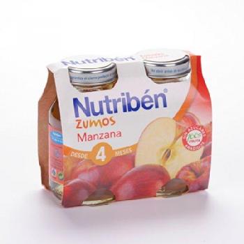 Nutribén Zumo manzana 2 x 130 ml