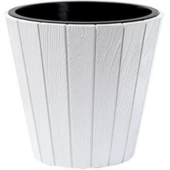 Maceta WOODE 12L Diseño Moderno y Resistente Color Mocca 299x299x281 mm